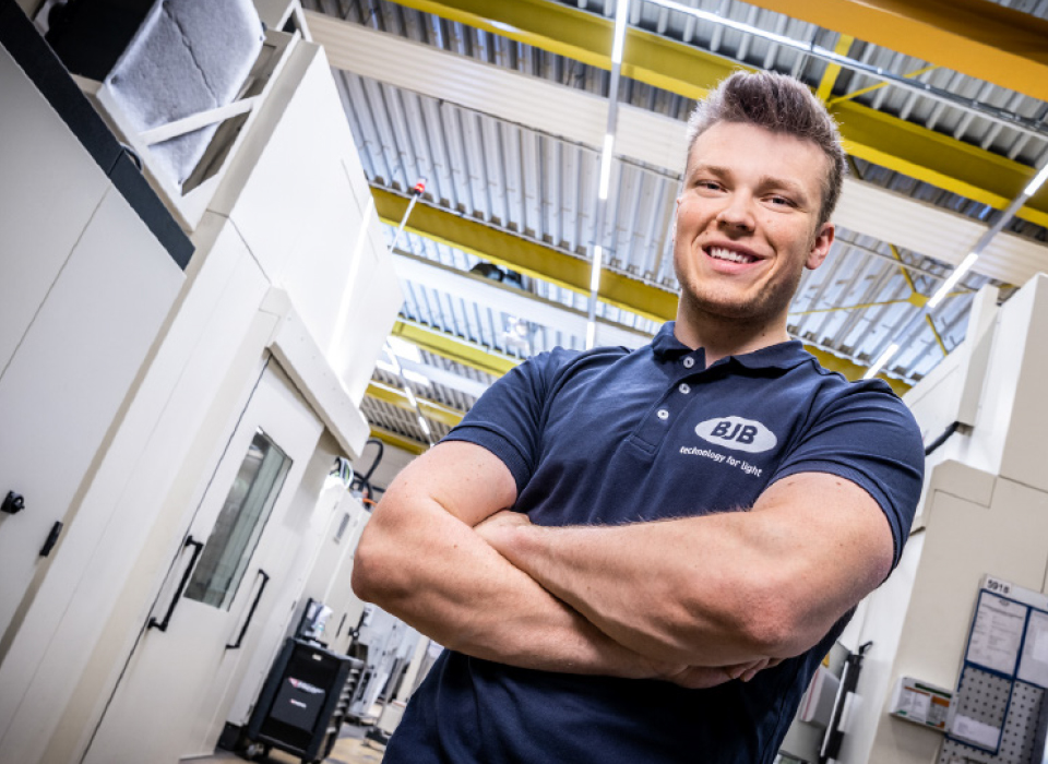 BJB Mitarbeiter der lächelt