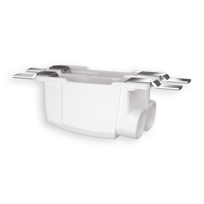 SMD Push through terminal block - Slim - 2 pole