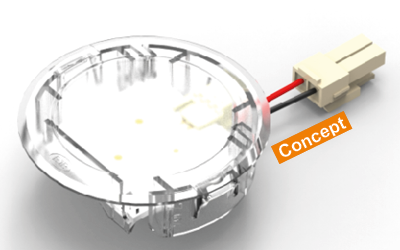 LED appliance lamp Round ø 51