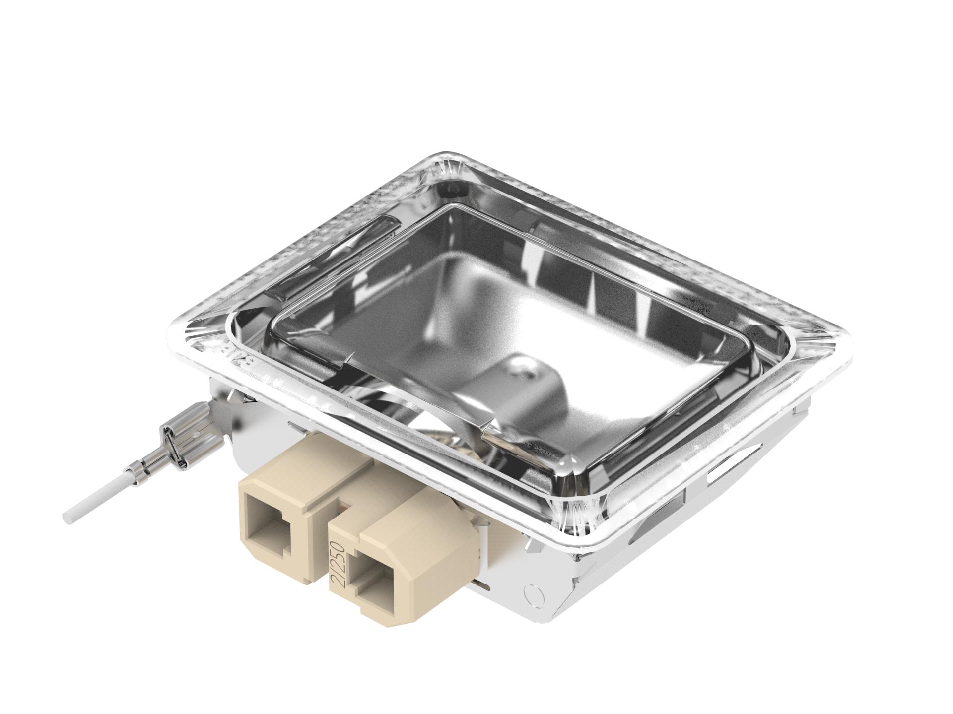 G9 Oven lamp Pyro Square 55x70